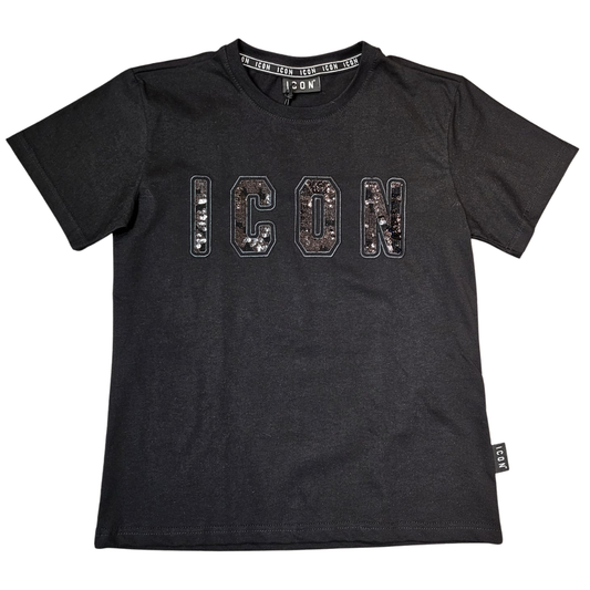 Pailette t-shirt w