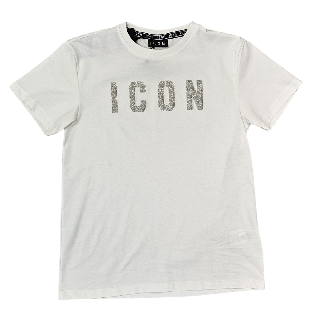 Glitter logo t-shirt w