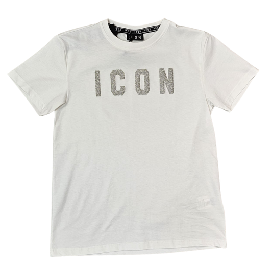 Glitter logo t-shirt w
