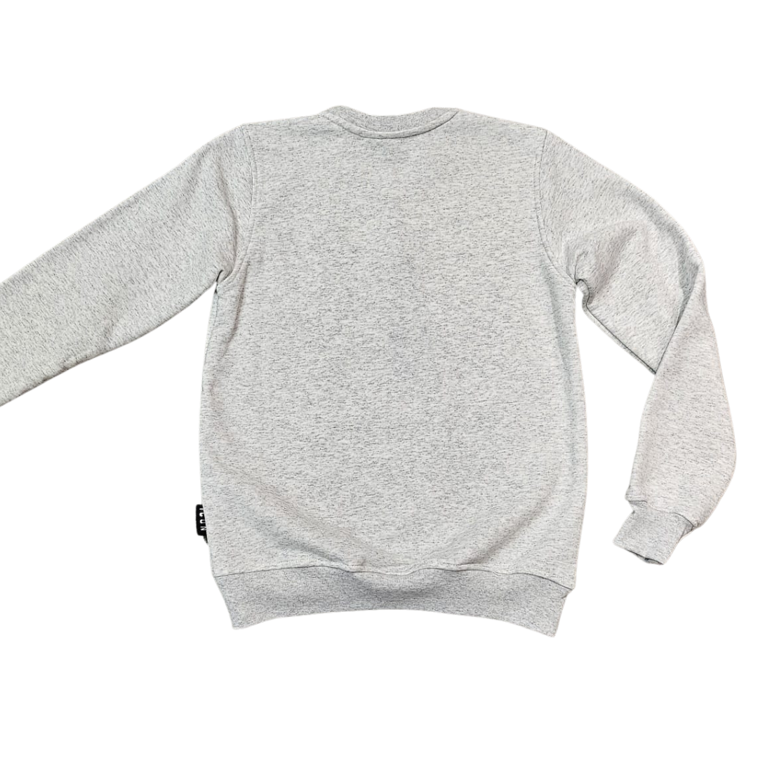 Logo round sweater w