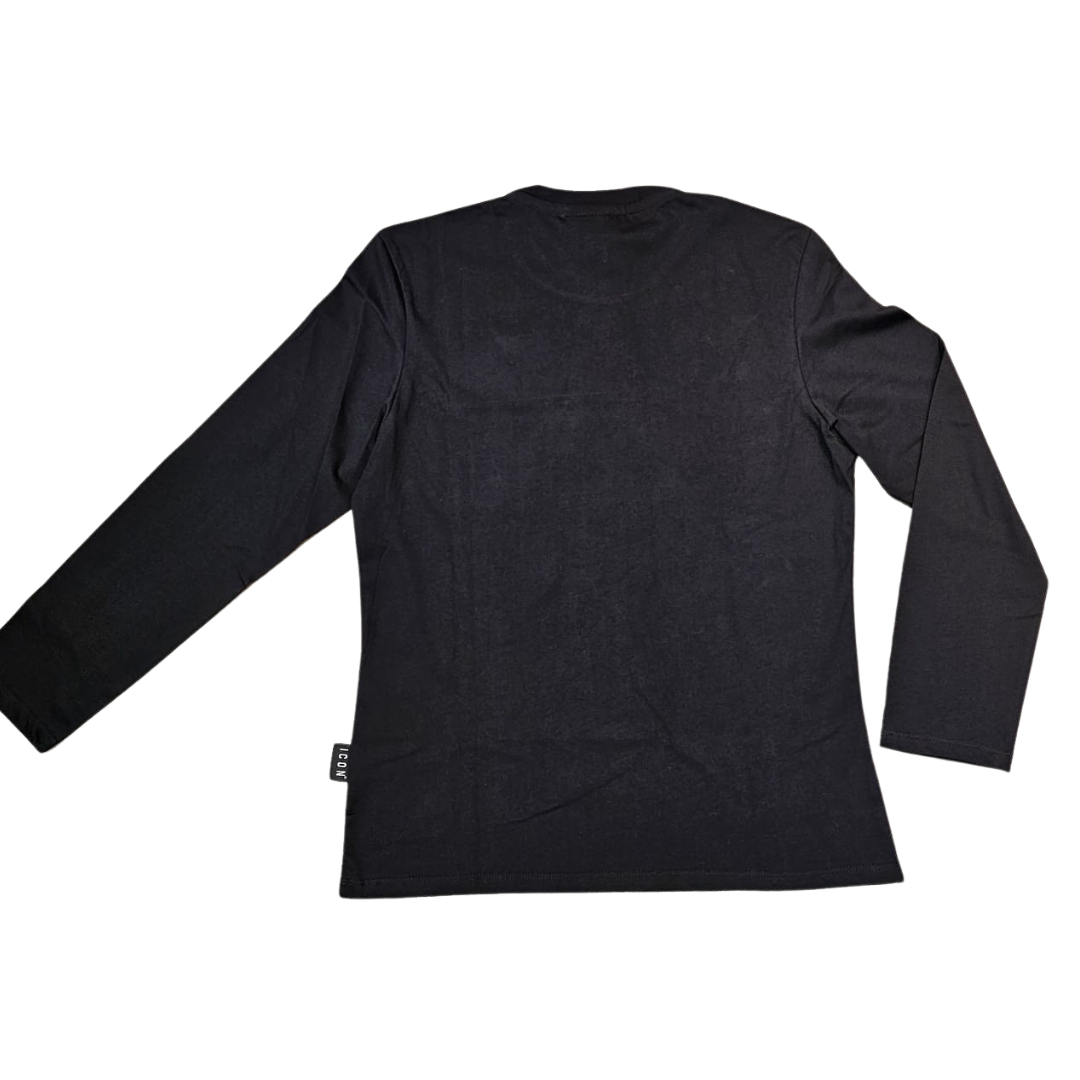 Heart round sweater m