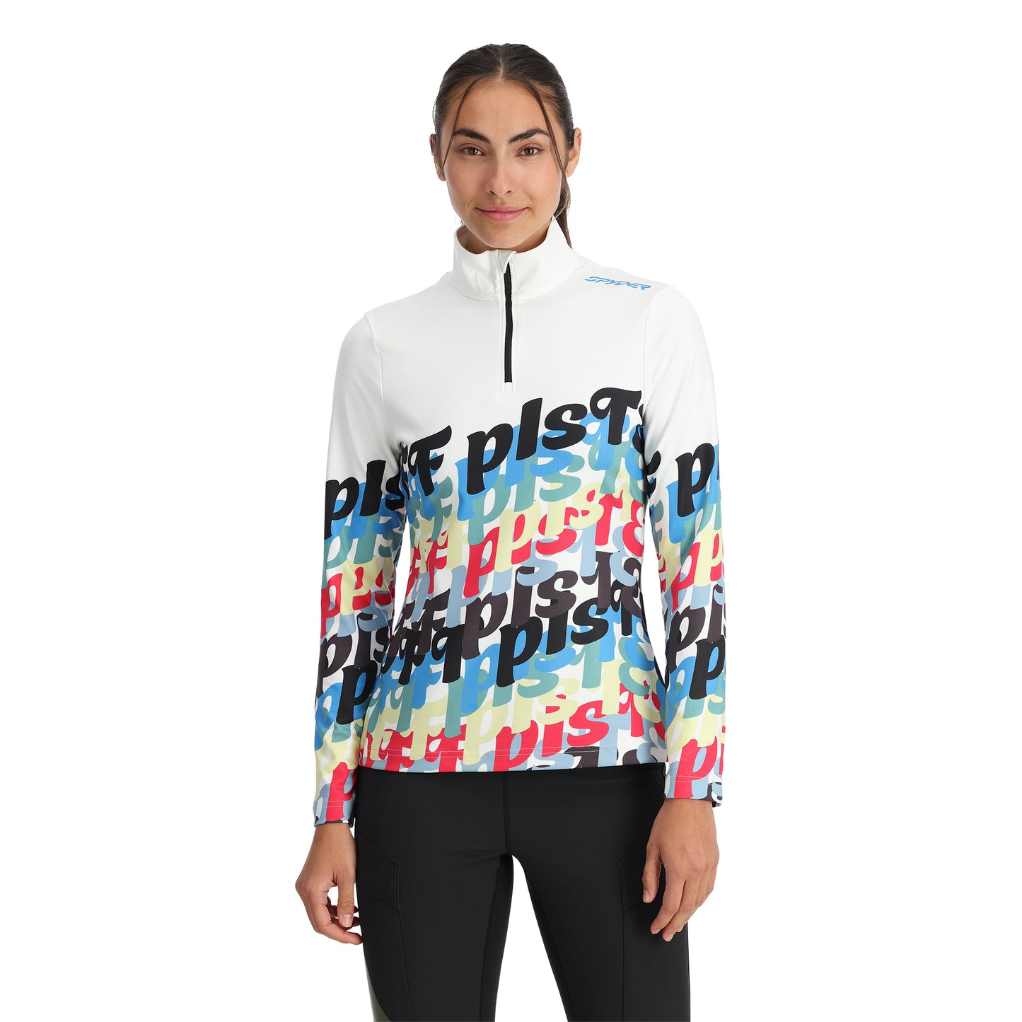1/2 zip vivid midlayer w