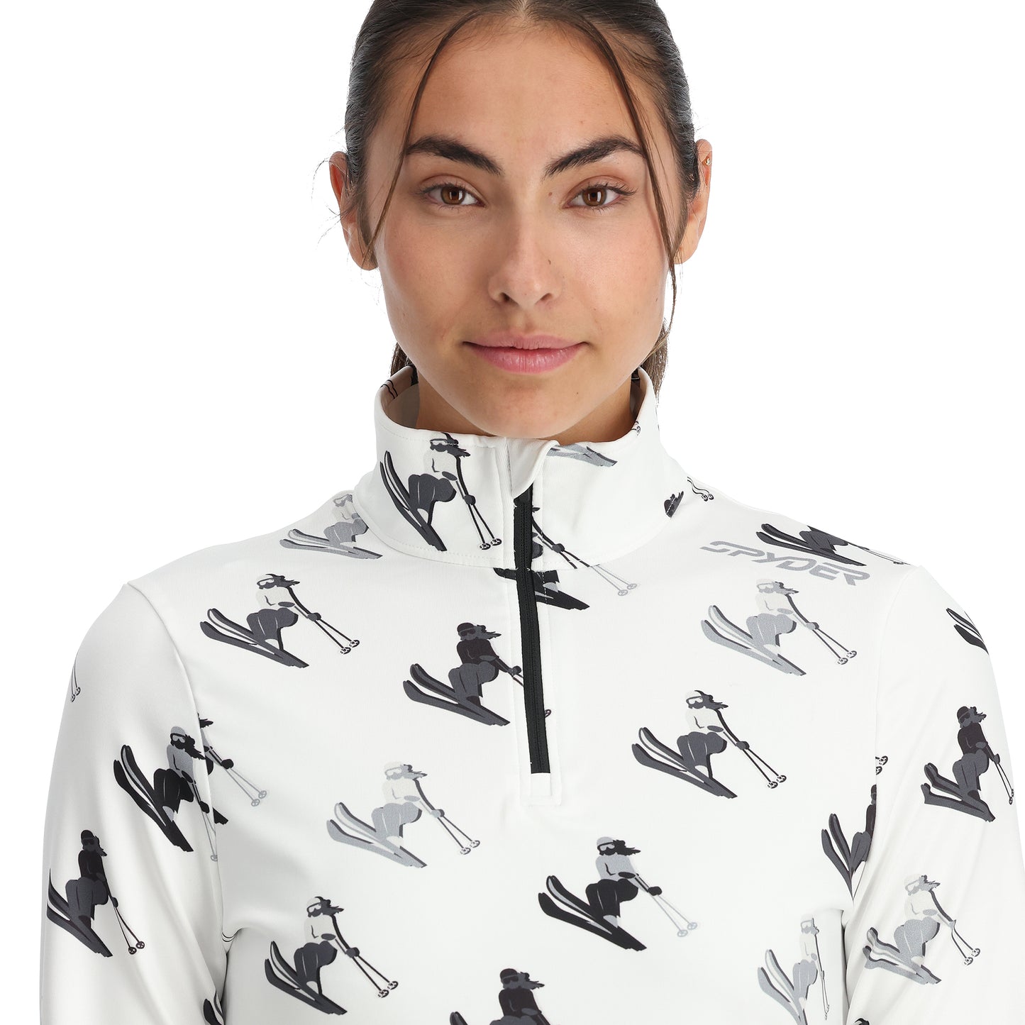 1/2 zip vivid midlayer w