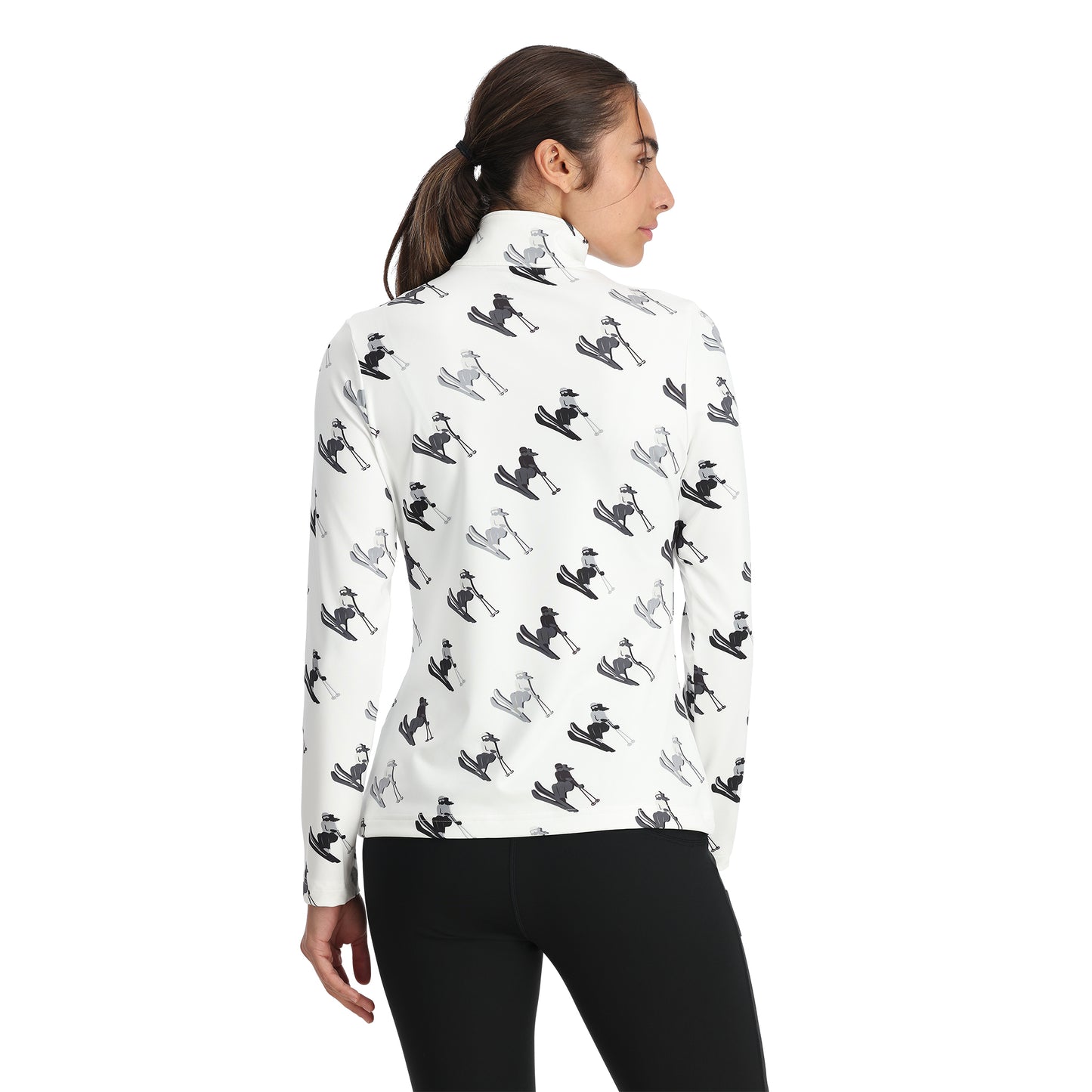 1/2 zip vivid midlayer w