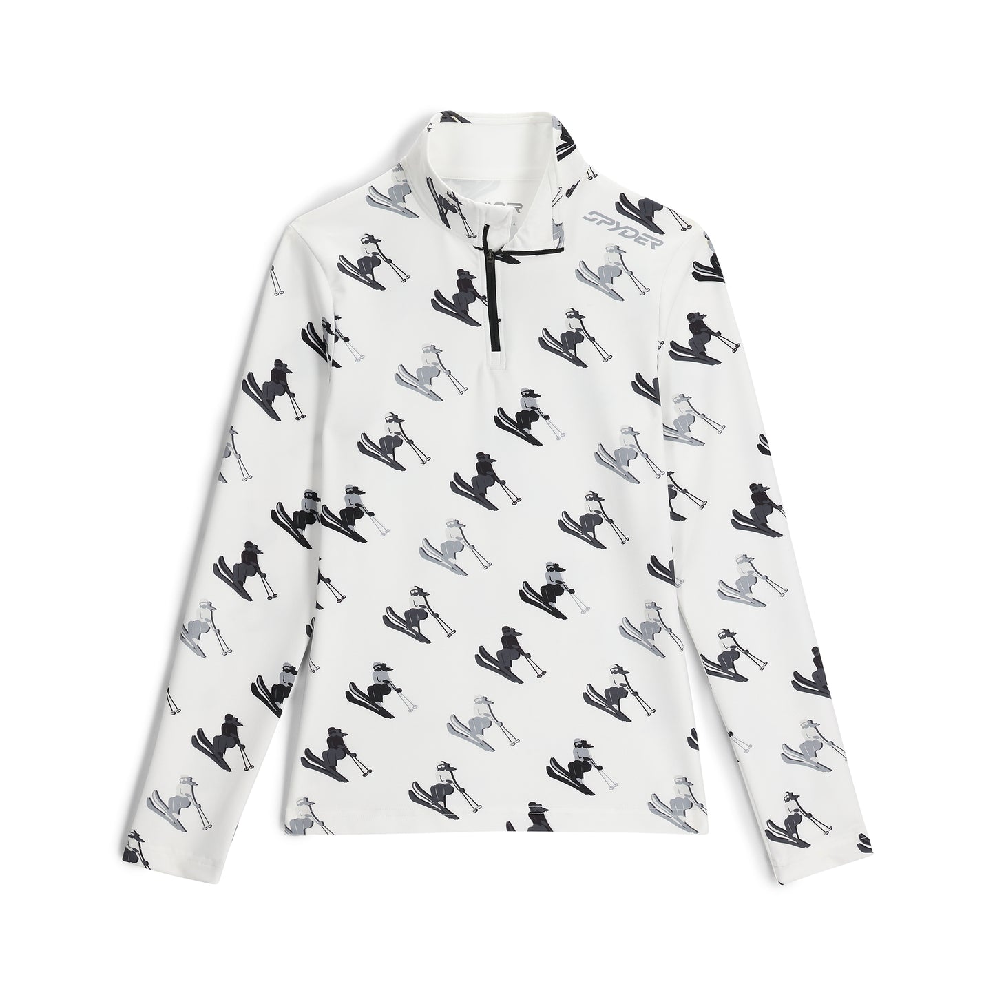 1/2 zip vivid midlayer w