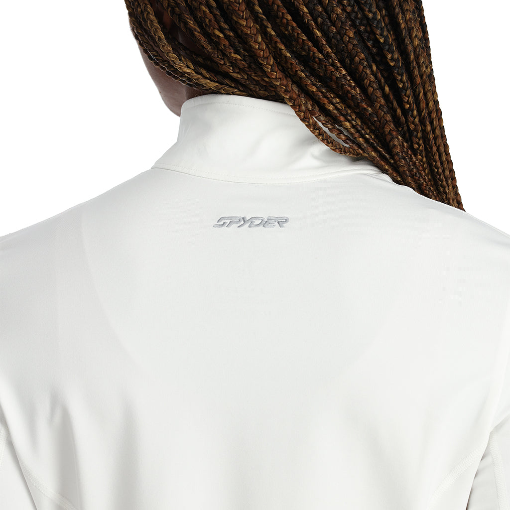 1/2 zip shimmer midlayer w