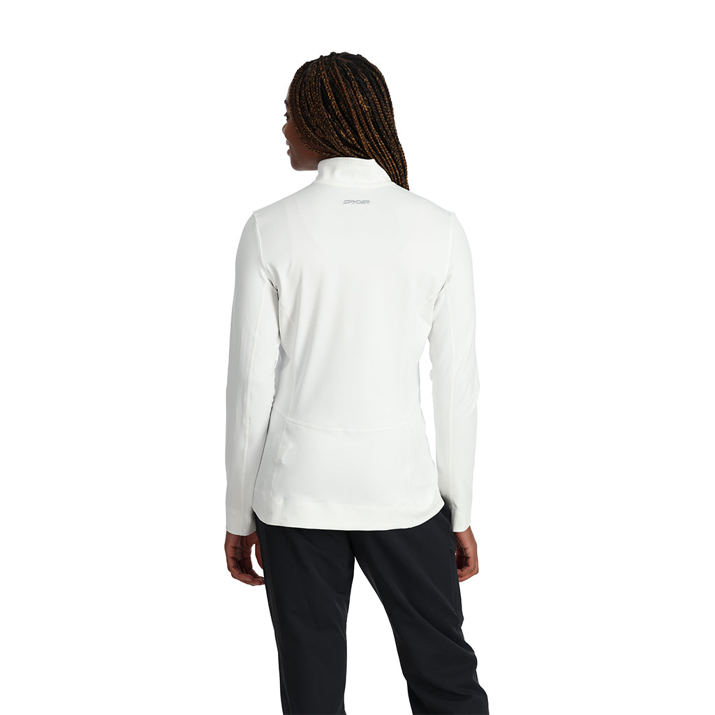 1/2 zip shimmer midlayer w