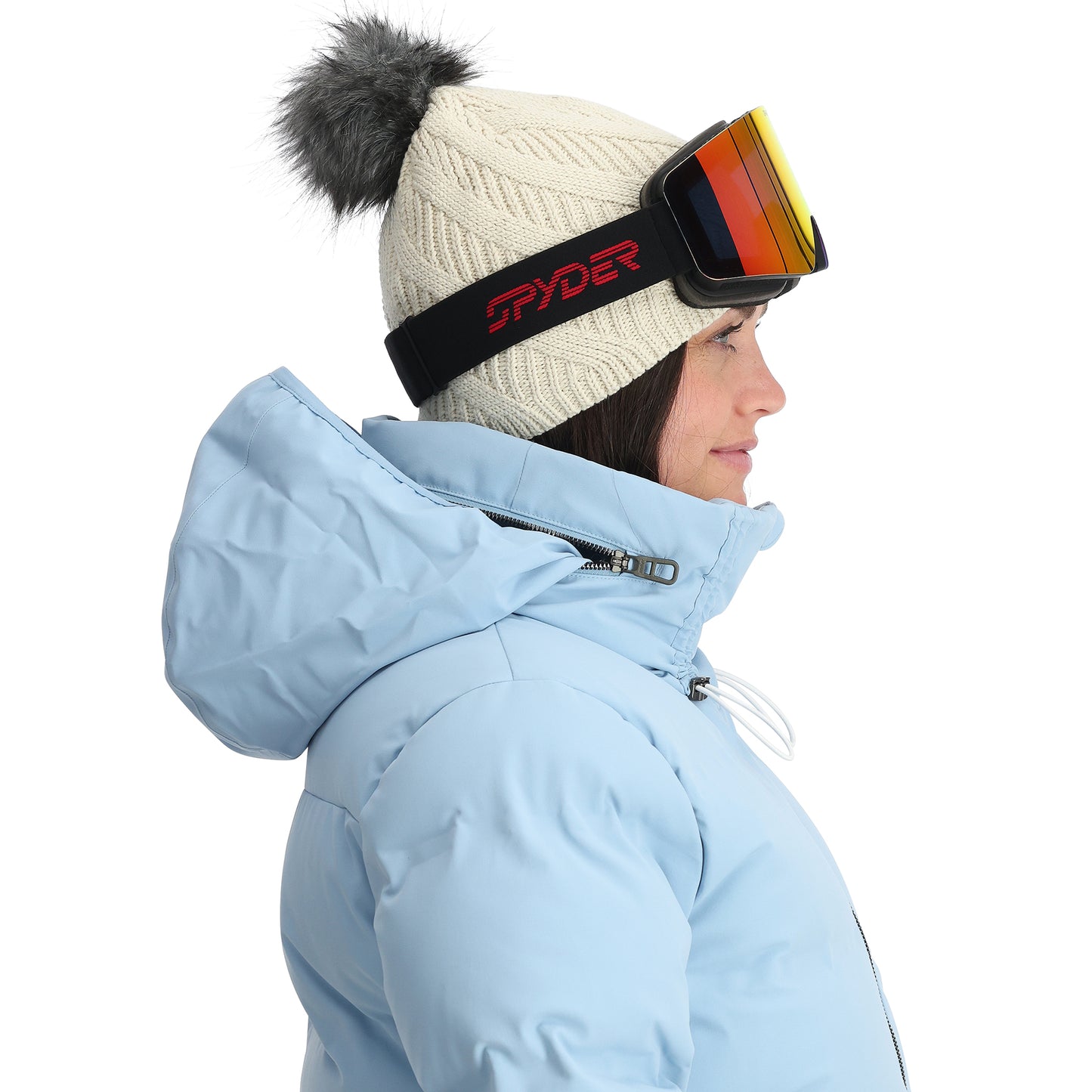 Down falline jacket w