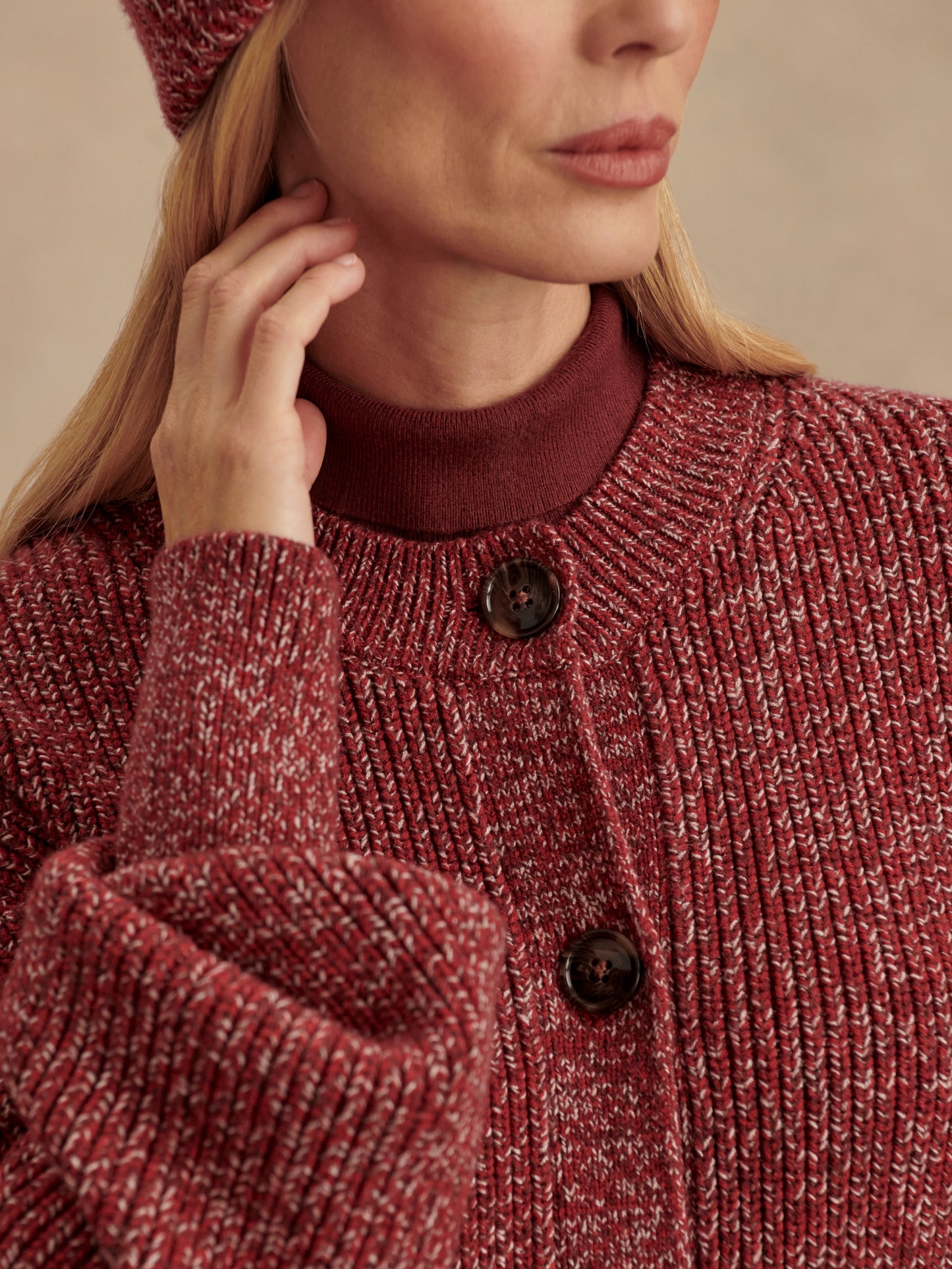 Patricia rib sweater w