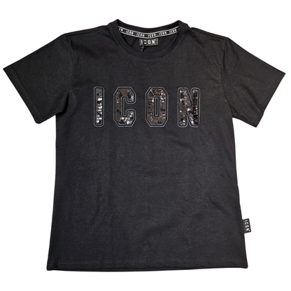 Pailette t-shirt w