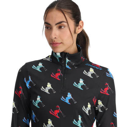 1/2 zip vivid midlayer w