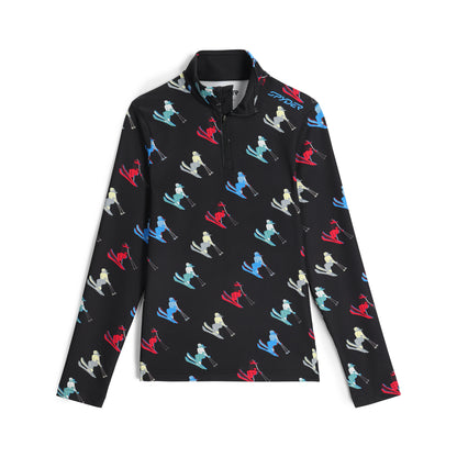 1/2 zip vivid midlayer w