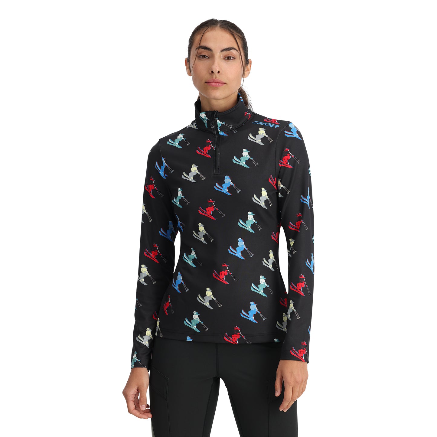 1/2 zip vivid midlayer w