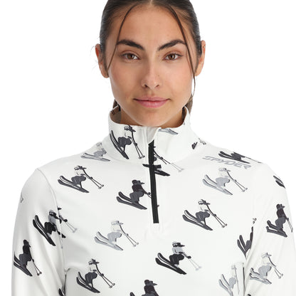 1/2 zip vivid midlayer w