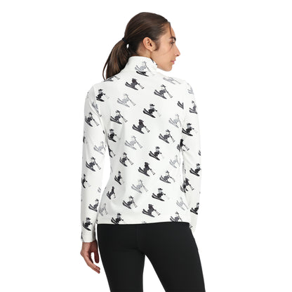 1/2 zip vivid midlayer w