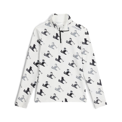 1/2 zip vivid midlayer w