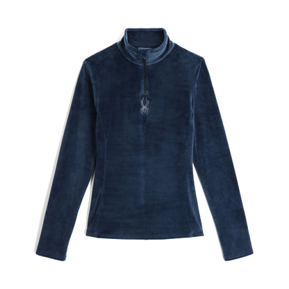 1/2 zip shimmer midlayer w