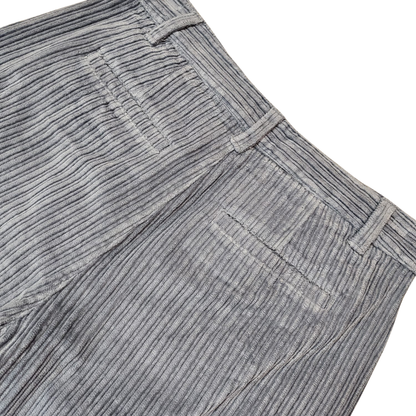 Fuzz corduroy pants w