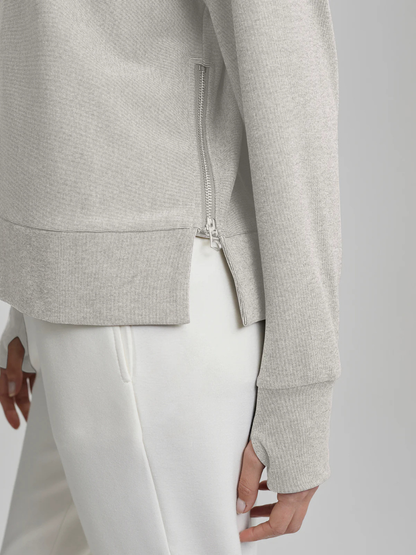 Horton sweatshirt side zip w