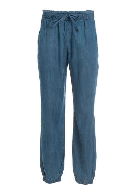 Jogger in denim w