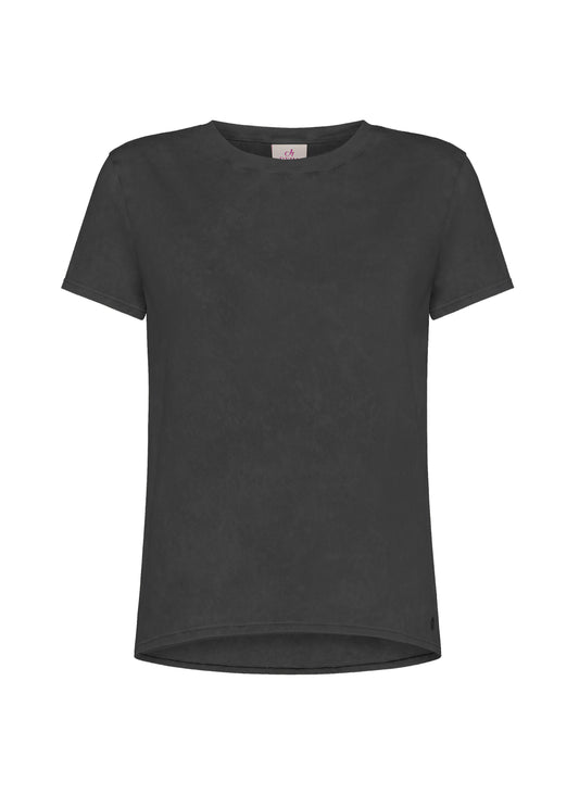 T-shirt effetto marmorizzato w