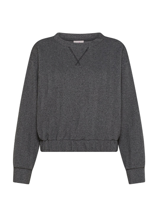Herringbone sweat w