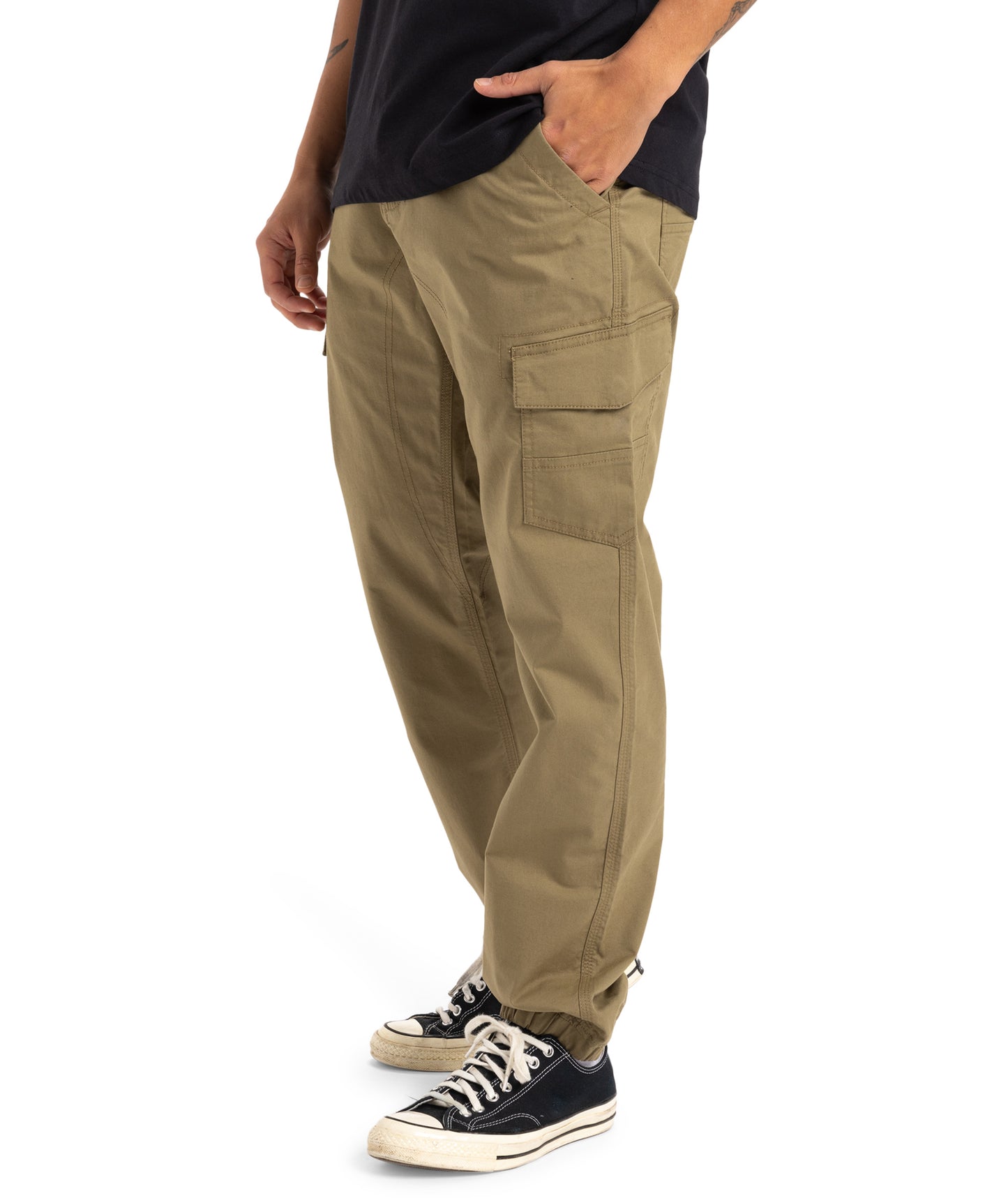 Cuffed cargo pants m