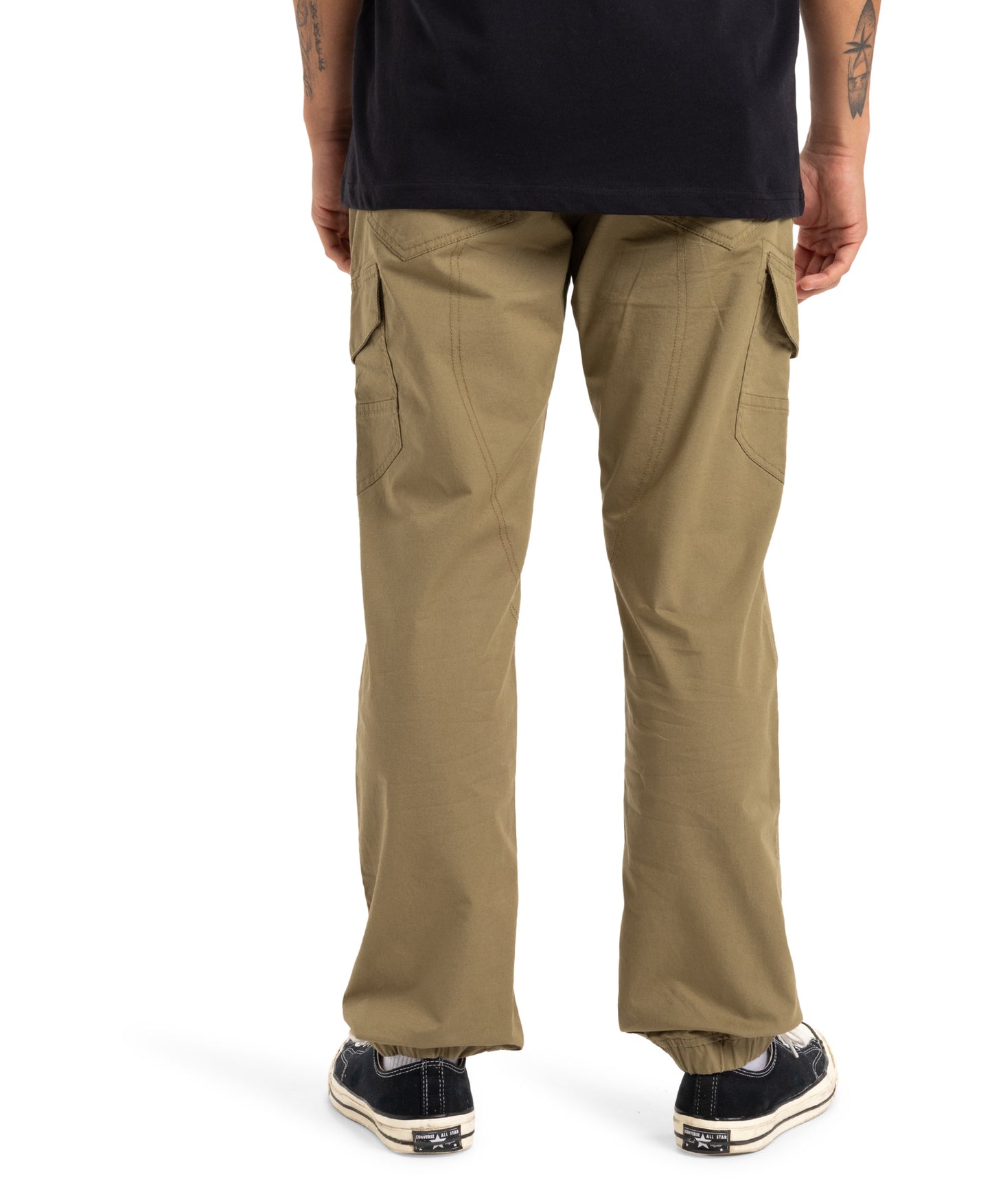 Cuffed cargo pants m