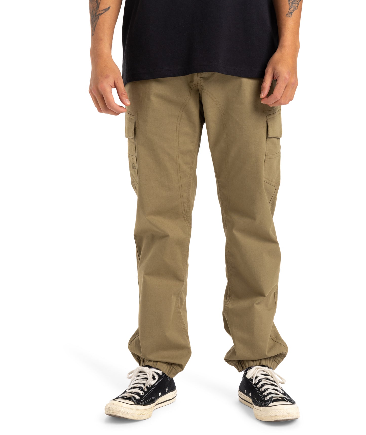 Cuffed cargo pants m