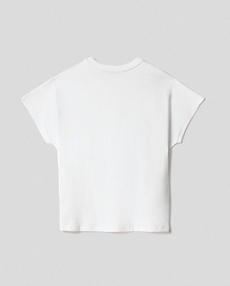 T-Shirt mit halben Ärmeln