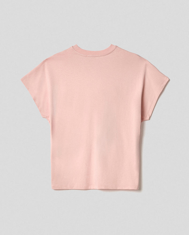 T-Shirt mit halben Ärmeln