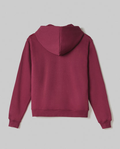Basic hoodie full zip w