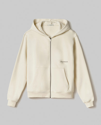 Basic hoodie full zip w