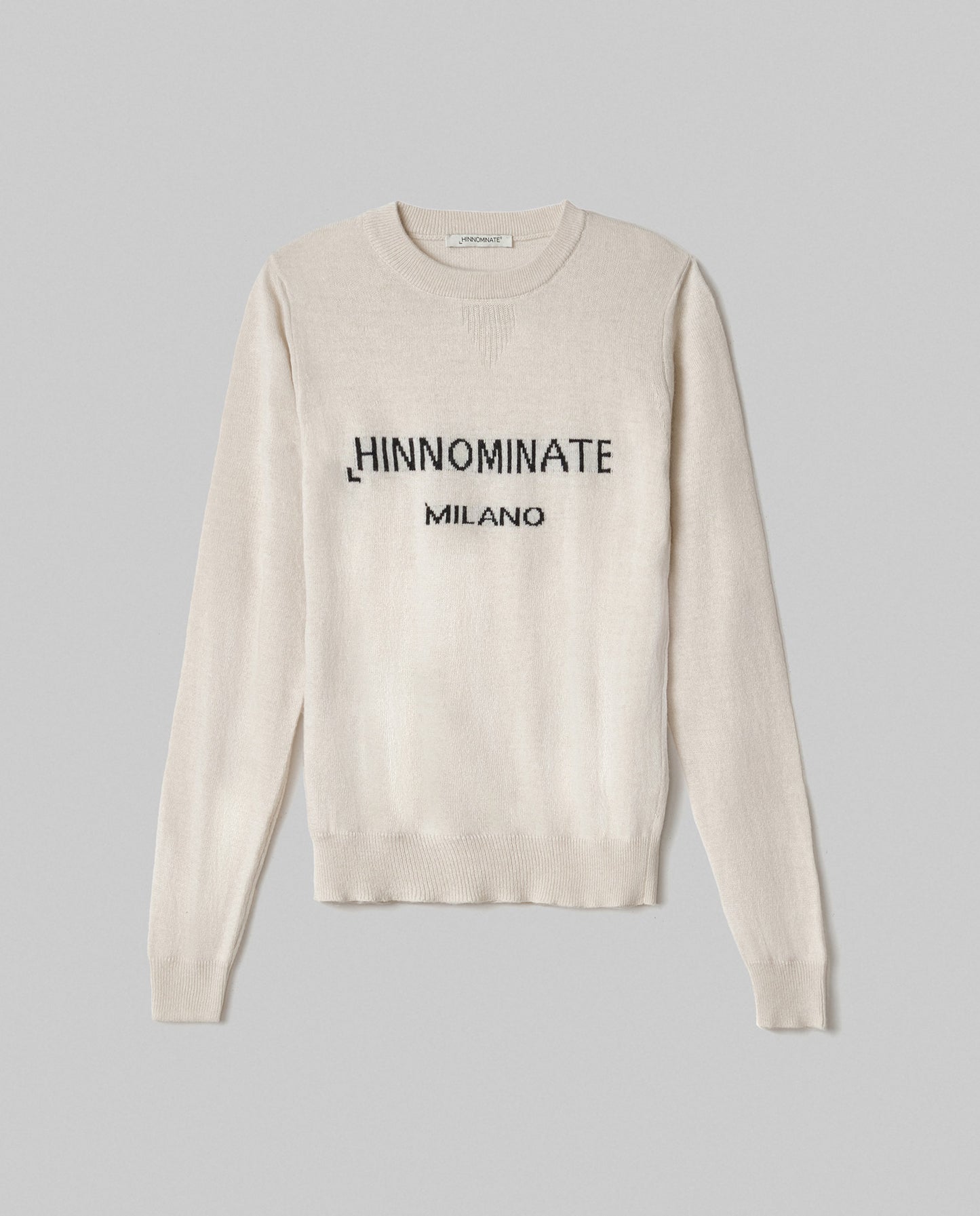 Sweater roundnk mix cashmere w