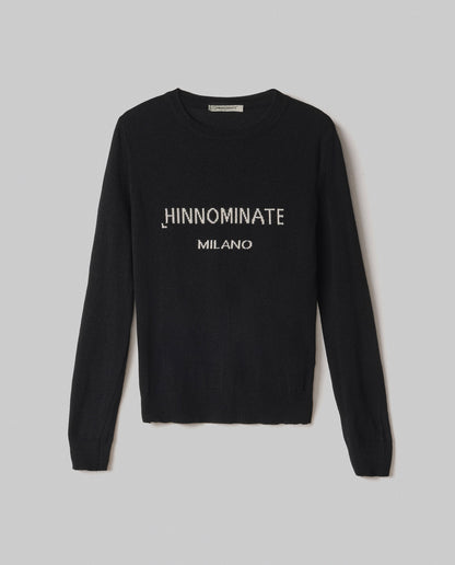 Sweater roundnk mix cashmere w