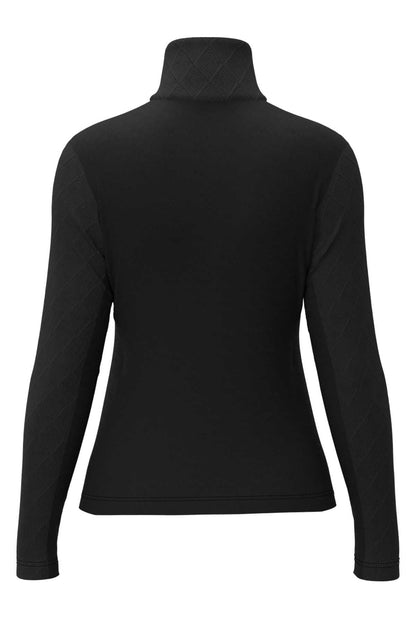 Twist half zip jersey w