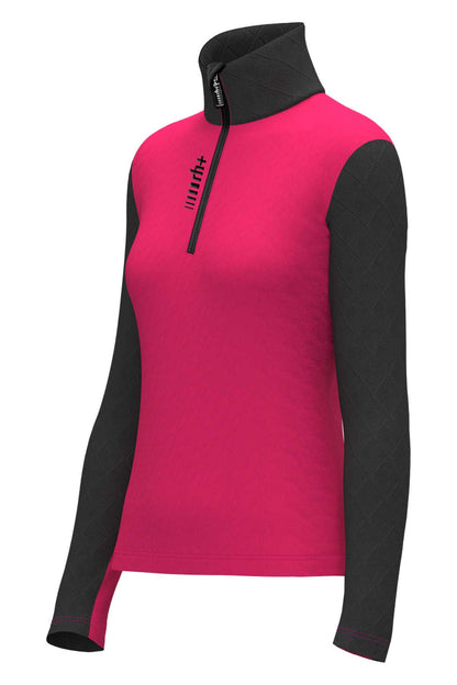 Twist half zip jersey w