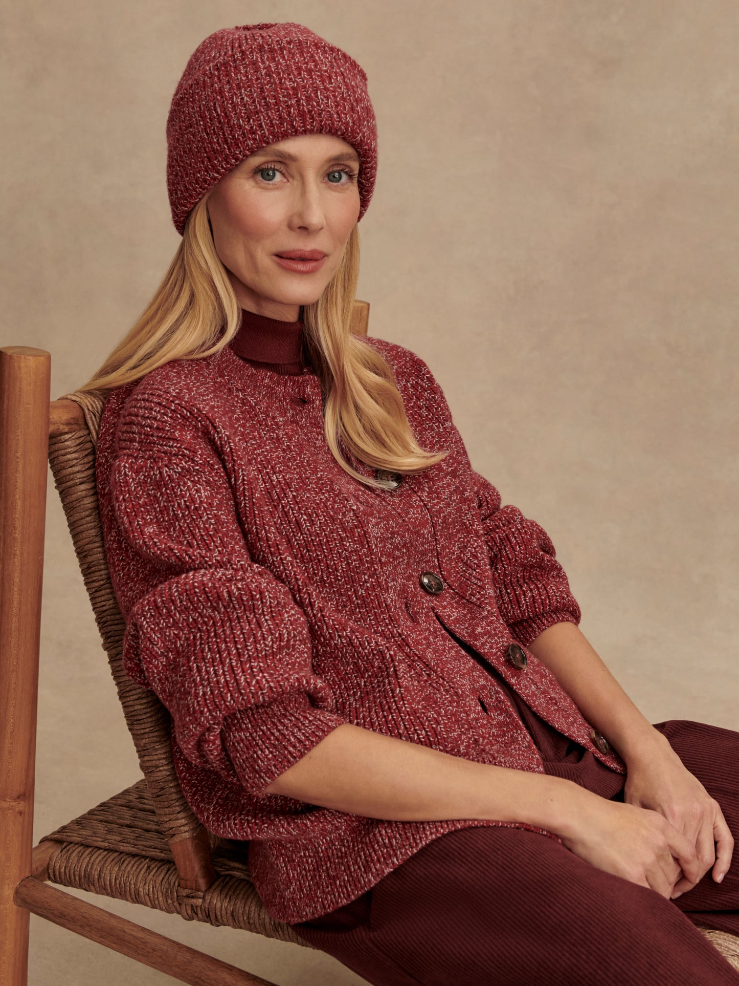 Patricia rib sweater w