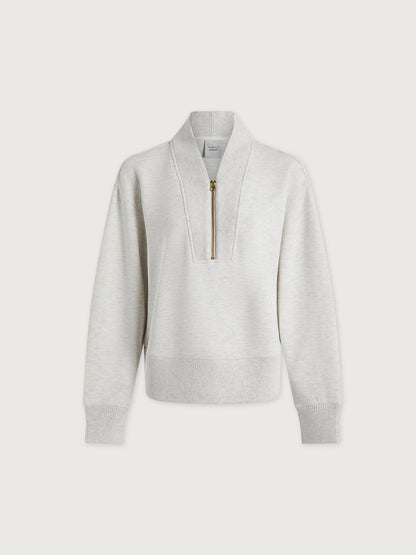 Sally sweater 1/2 zip w