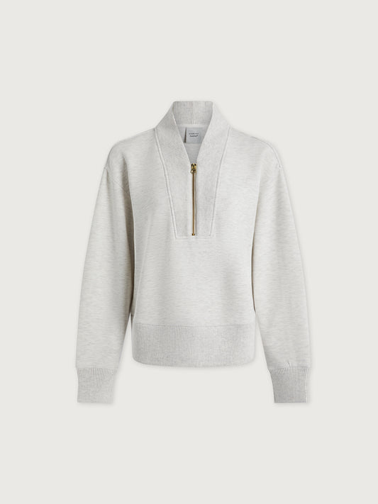 Sally sweater 1/2 zip w