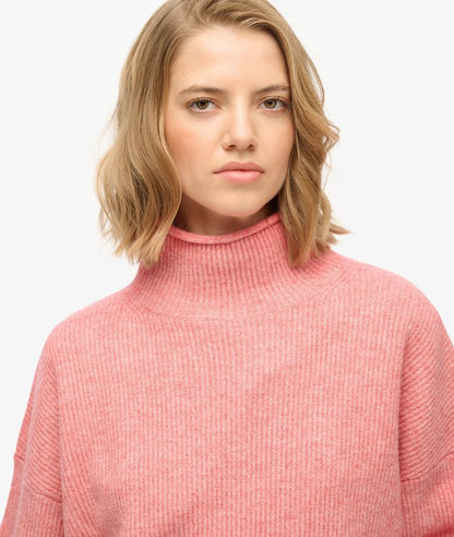 Mock neck jumper w