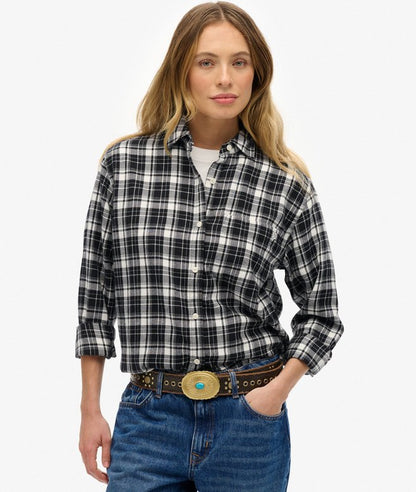 Flannel shirt w
